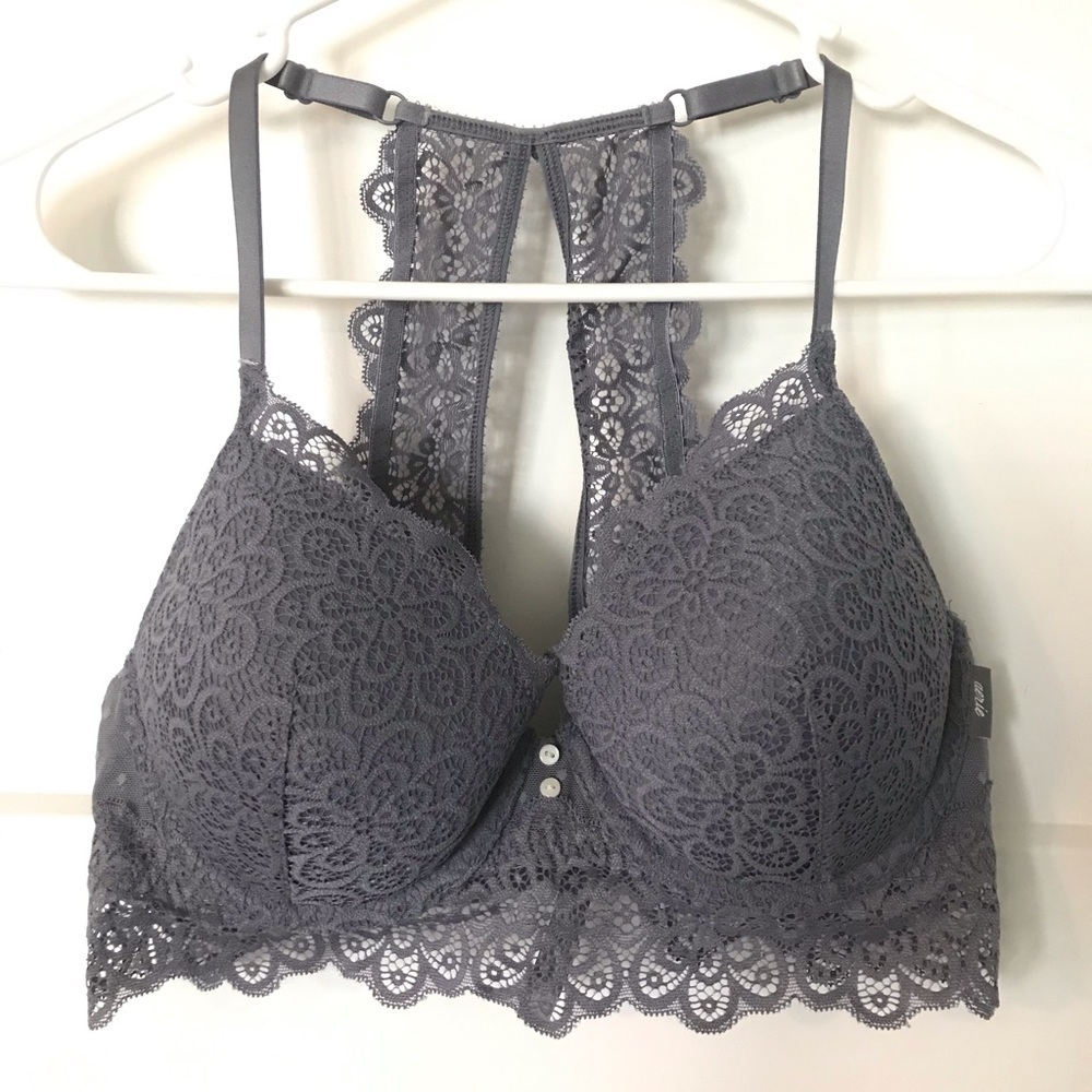 Lavender Lace Bra
